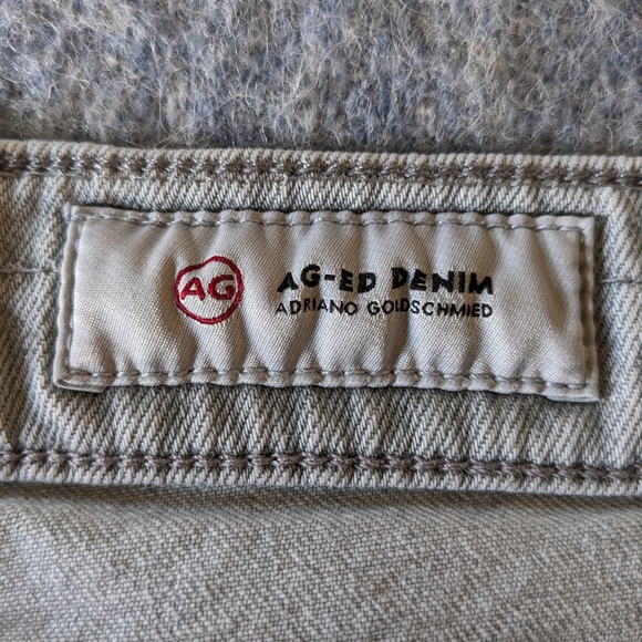 AG Adriano Goldschmied Gray distressed crop - Picture 3 of 8